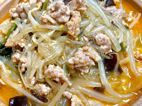 具だくさん！ラーメンみたいな麻婆春雨♪